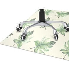 Decormat Podloga za pisarniški stol Tropical leaves 100x70 cm 