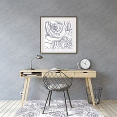 Decormat Podloga za stol Blue roses 100x70 cm 