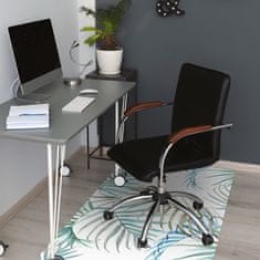 Decormat Podloga za pisarniški stol Tropical leaves 140x100 cm 