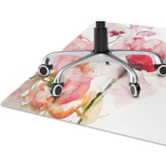 Decormat Podloga za stol Watercolor flowers 120x90 cm 