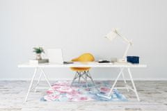 Decormat Podloga za pisarniški stol Pastel flowers 120x90 cm 