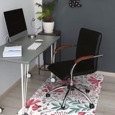 Decormat Podloga za pisarniški stol Floral pattern 120x90 cm 