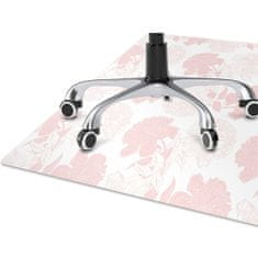 Decormat Podloga za stol Pink flowers 120x90 cm 