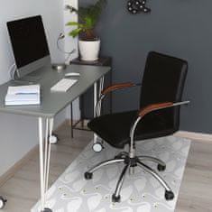 Decormat Podloga za pisarniški stol White swans 120x90 cm 