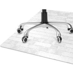 Decormat Podloga za stol White brick 100x70 cm 