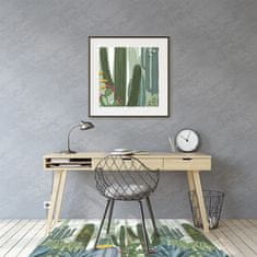 Decormat Podloga za stol Flowering cacti 100x70 cm 