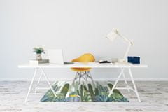 Decormat Podloga za stol Flowering cacti 100x70 cm 
