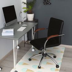Decormat Podloga za pisarniški stol Ice pattern 100x70 cm 