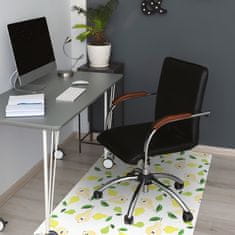 Decormat Podloga za pisarniški stol Yellow pears 120x90 cm 