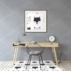 Decormat Podloga za stol Pattern in liski 120x90 cm 