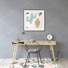 Decormat Podloga za stol Colorful cacti 140x100 cm 