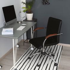 Decormat Podloga za stol Black lines 100x70 cm 