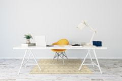 Decormat Podloga za stol Yellow shape 100x70 cm 