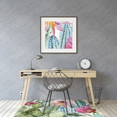 Decormat Podloga za stol Colorful cacti 100x70 cm 