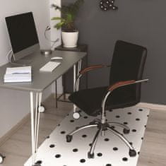 Decormat Podloga za stol Black dots 120x90 cm 