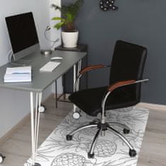 Decormat Podloga za pisarniški stol Pineapple pattern 100x70 cm 