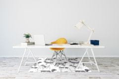 Decormat Podloga za pisarniški stol Dogs pattern 100x70 cm 