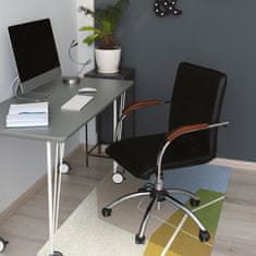 Decormat Podloga za pisarniški stol Geometric figures 140x100 cm 