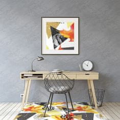 Decormat Podloga za pisarniški stol Geometric triangles 100x70 cm 