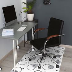 Decormat Podloga za stol Inkjet circles 100x70 cm 