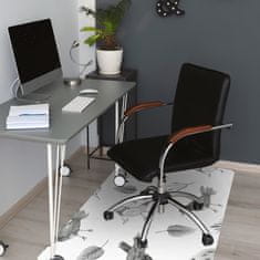 Decormat Podloga za pisarniški stol Drawn birds 100x70 cm 