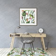Decormat Podloga za pisarniški stol Tropical flora 140x100 cm 