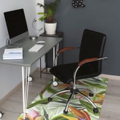 Decormat Podloga za pisarniški stol Tropical plants 120x90 cm 