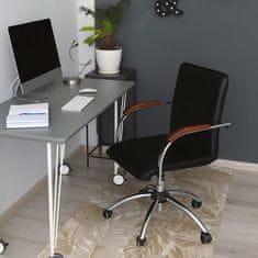 Decormat Podloga za pisarniški stol Golden leaves 100x70 cm 