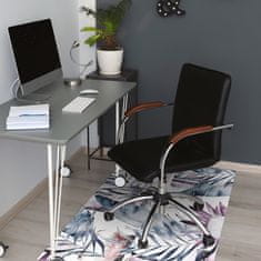 Decormat Podloga za pisalni stol Marble flowers 120x90 cm 