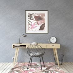 Decormat Podloga za pisarniški stol Tropical pink 100x70 cm 