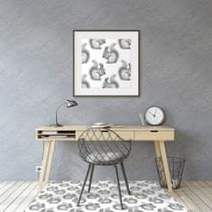 Decormat Podloga za stol Squirrel pattern 100x70 cm 