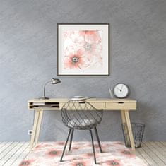 Decormat Podloga za stol Orange flowers 120x90 cm 