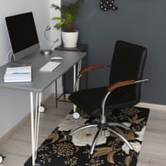 Decormat Podloga za pisarniški stol Retro -style roses 120x90 cm 