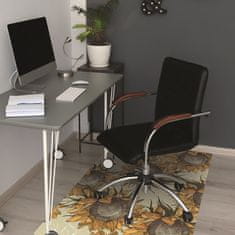 Decormat Podloga za pisarniški stol Retro sunflowers 120x90 cm 