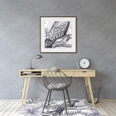 Decormat Podloga za stol Sketched parrot 100x70 cm 