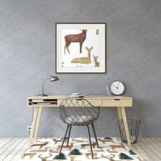 Decormat Podloga za pisalni stol Deer 120x90 cm 