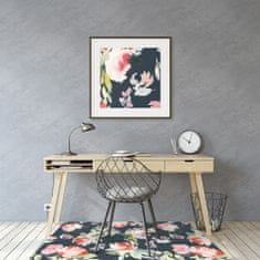 Decormat Podloga za stol Painted flowers 100x70 cm 