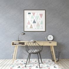 Decormat Podloga za pisalni stol Drawed triangles 120x90 cm 