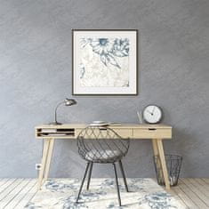 Decormat Podloga za pisalni stol Floral art 140x100 cm 