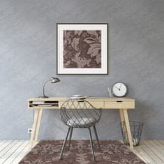 Decormat Podloga za pisalni stol Damask style pattern 100x70 cm 