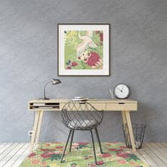 Decormat Podloga za pisalni stol Fauna and flora 120x90 cm 