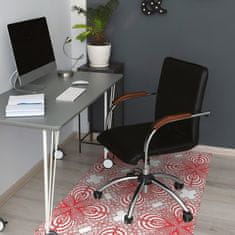 Decormat Podloga za pisalni stol Red lace 140x100 cm 