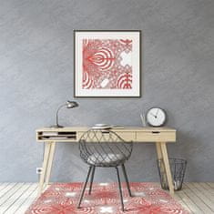 Decormat Podloga za pisalni stol Red lace 140x100 cm 
