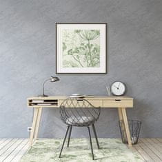 Decormat Podloga za pisalni stol Field herbs 120x90 cm 
