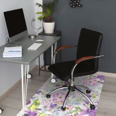 Decormat Podloga za stol Purple flowers 100x70 cm 