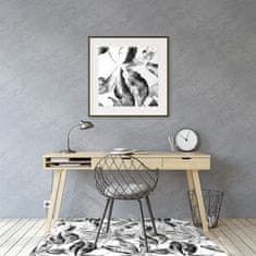 Decormat Podloga za stol Painted leaves 100x70 cm 