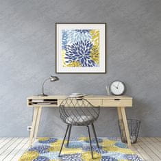 Decormat Podloga za stol Chrysanthemum flowers 100x70 cm 