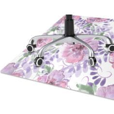 Decormat Podloga za stol Purple flowers 120x90 cm 
