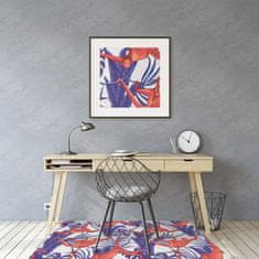 Decormat Podloga za pisarniški stol Red monkeys 120x90 cm 