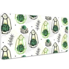 Decormat Podloga za pisalno mizo Cacti in the lumps 90x45 cm 